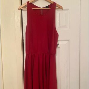 Long red dress from GAP❣️.